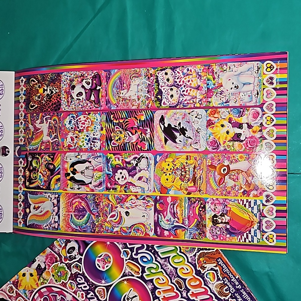 Lisa frank sticker book's 600 each total of 3 books...1800 stickers Brand New - Picture 7 of 12